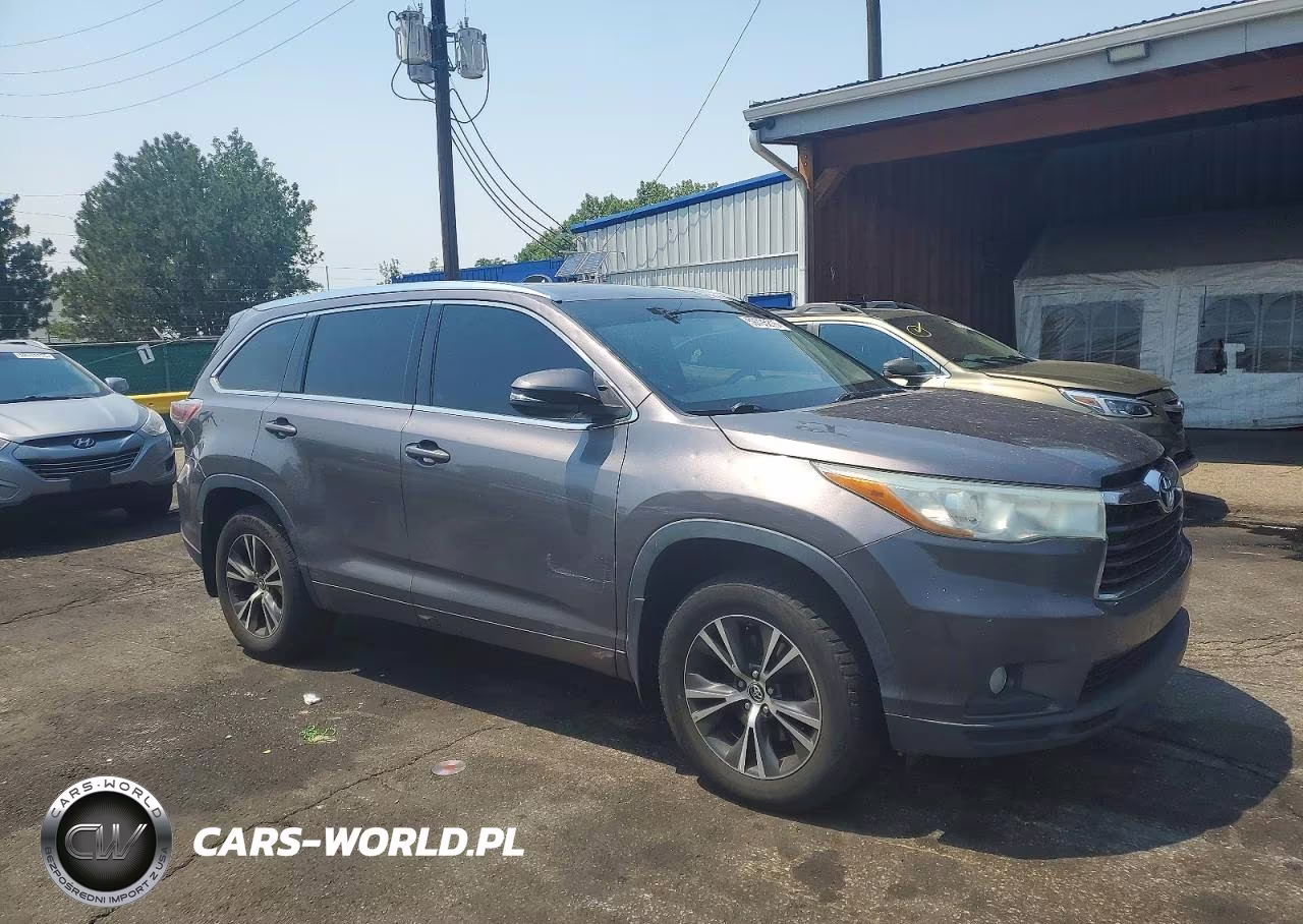 2016 Toyota Highlander Xle VIN:5TDJKRFH0GS239717 - 4