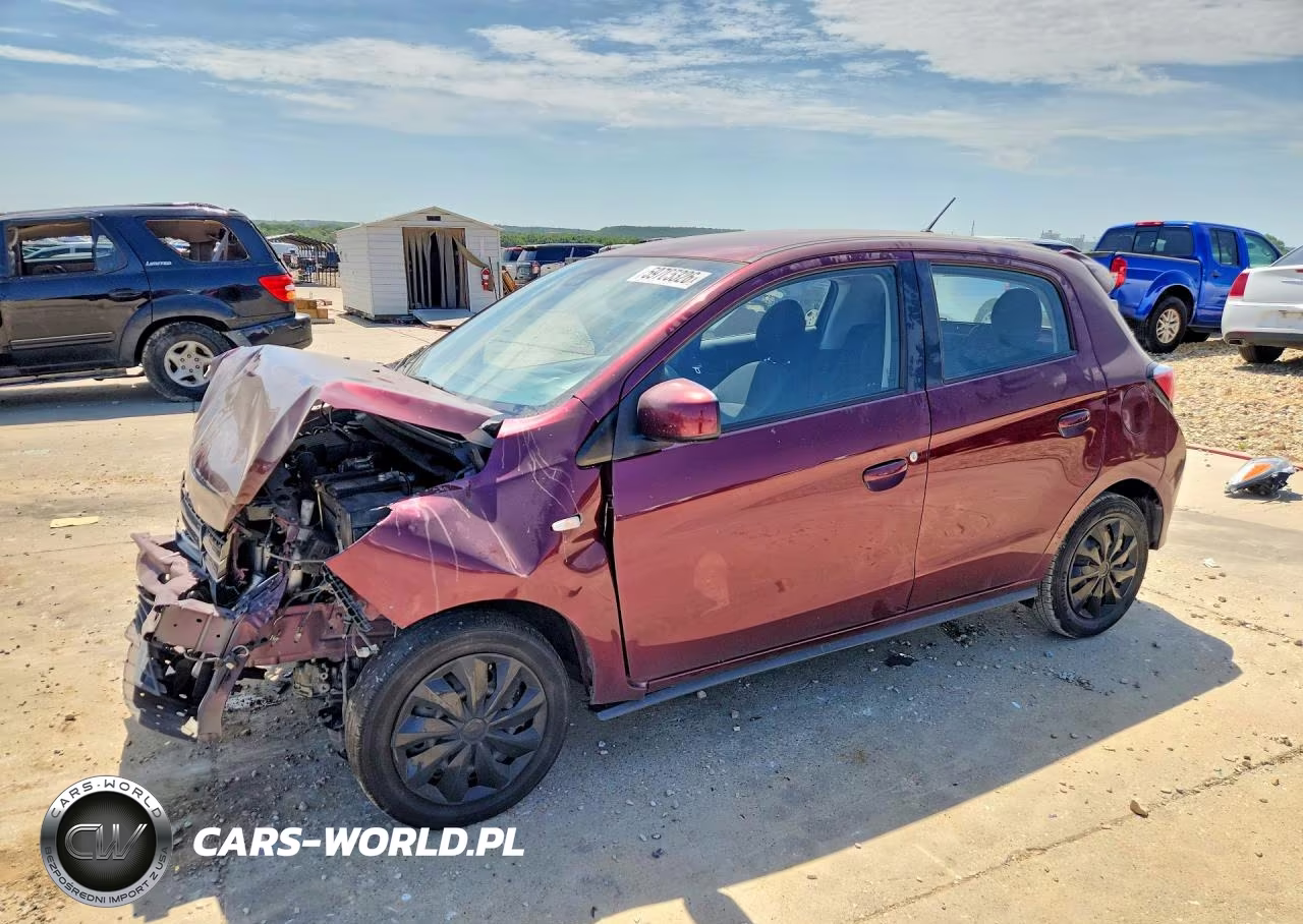 2021 Mitsubishi Mirage Es VIN:ML32AUHJ3MH009702 - 1