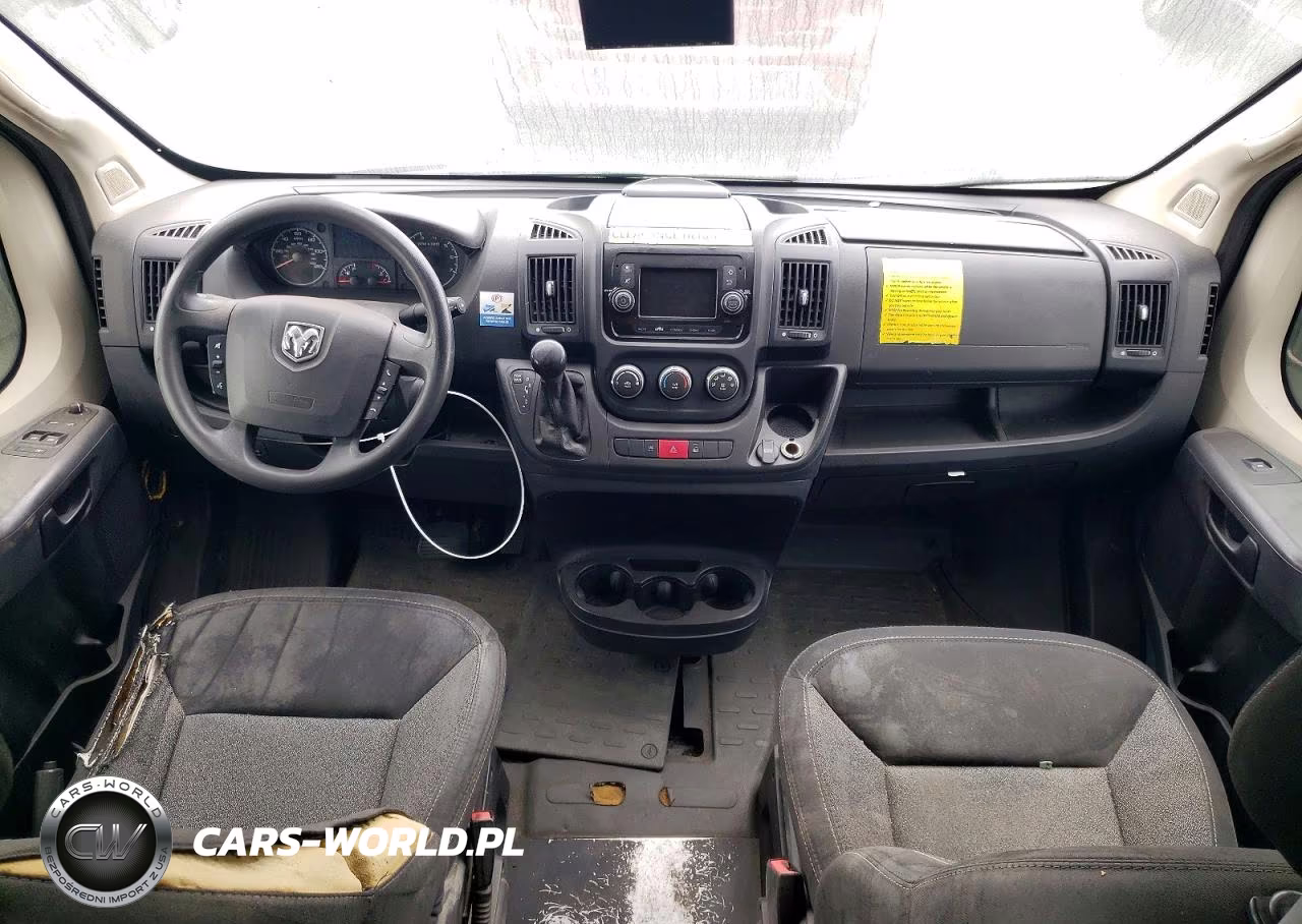 RAM PROMASTER VIN:3C6URVJG7KE558204 - 8