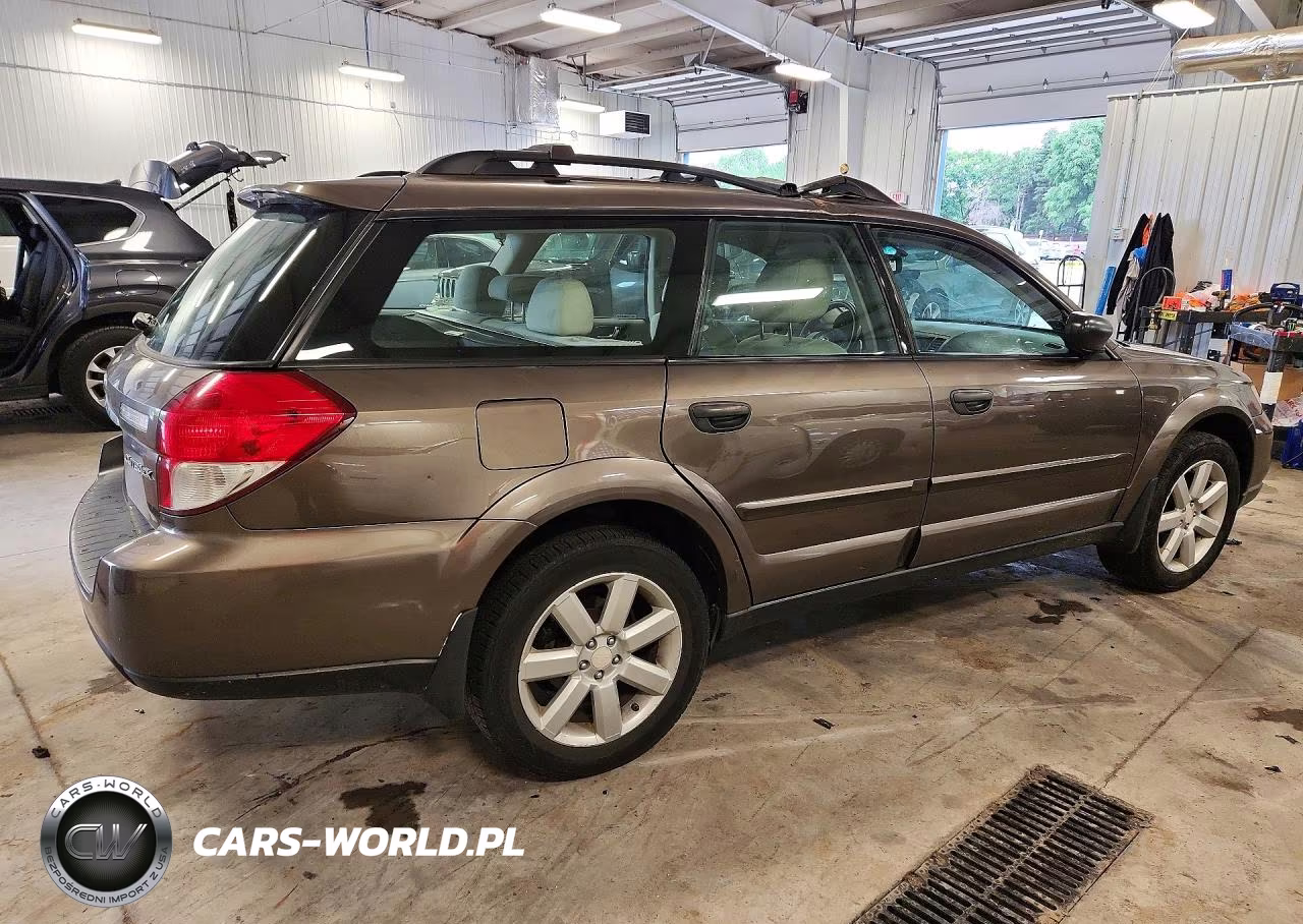 2008 Subaru Outback 2.5I VIN:4S4BP61C987342755 - 3