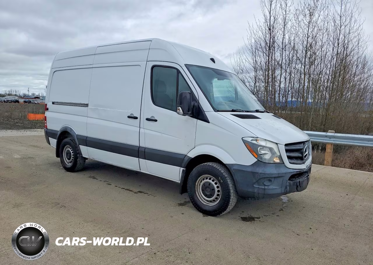 2017 Mercedes Benz Sprinter 2500 Delivery Van VIN:WD3PE7CDXHP527807 - 4