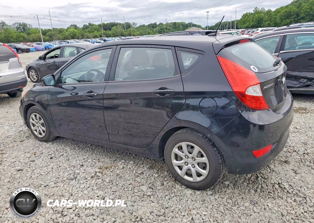 2012 Hyundai Accent Gs VIN:KMHCT5AE3CU022613 - 2