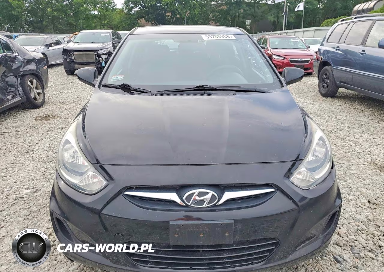 2012 Hyundai Accent Gs VIN:KMHCT5AE3CU022613 - 5