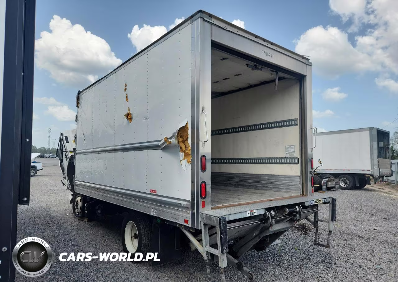 2021 Isuzu Nrr Refrigerated Box Truck VIN:JALE5W165M7300500 - 2