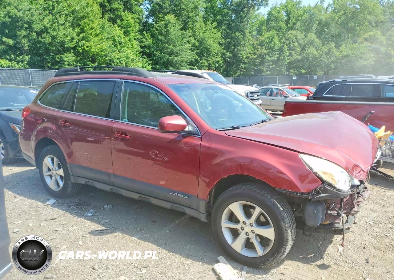 2013 Subaru Outback 2.5I Limited VIN:4S4BRCKCXD3278640 - 4