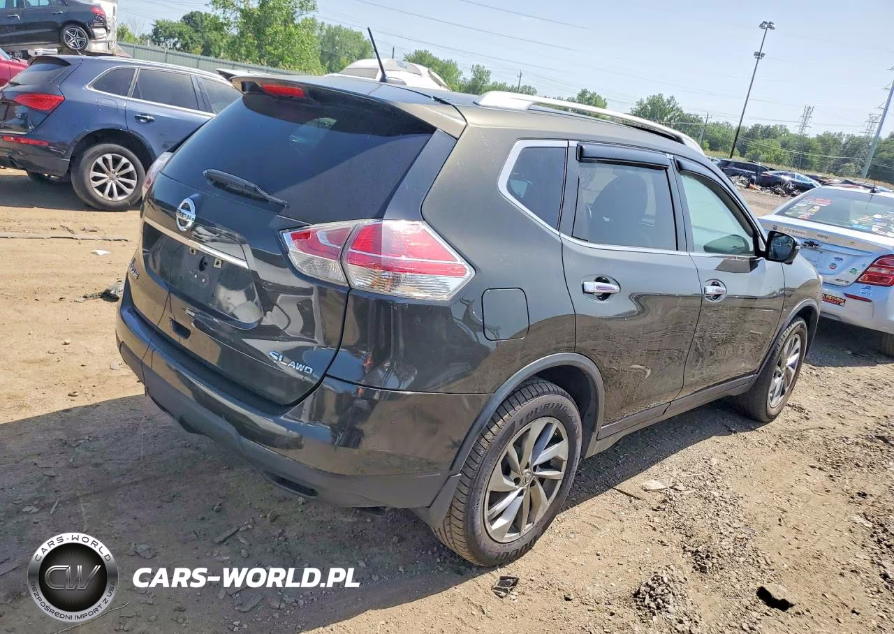 2015 Nissan Rogue Sl VIN:5N1AT2MV8FC834470 - 3