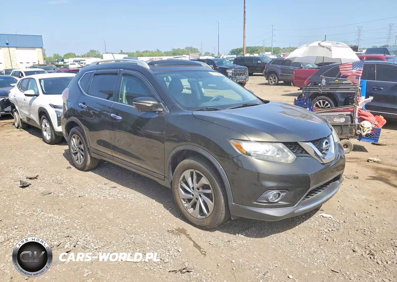 2015 Nissan Rogue Sl VIN:5N1AT2MV8FC834470 - 4