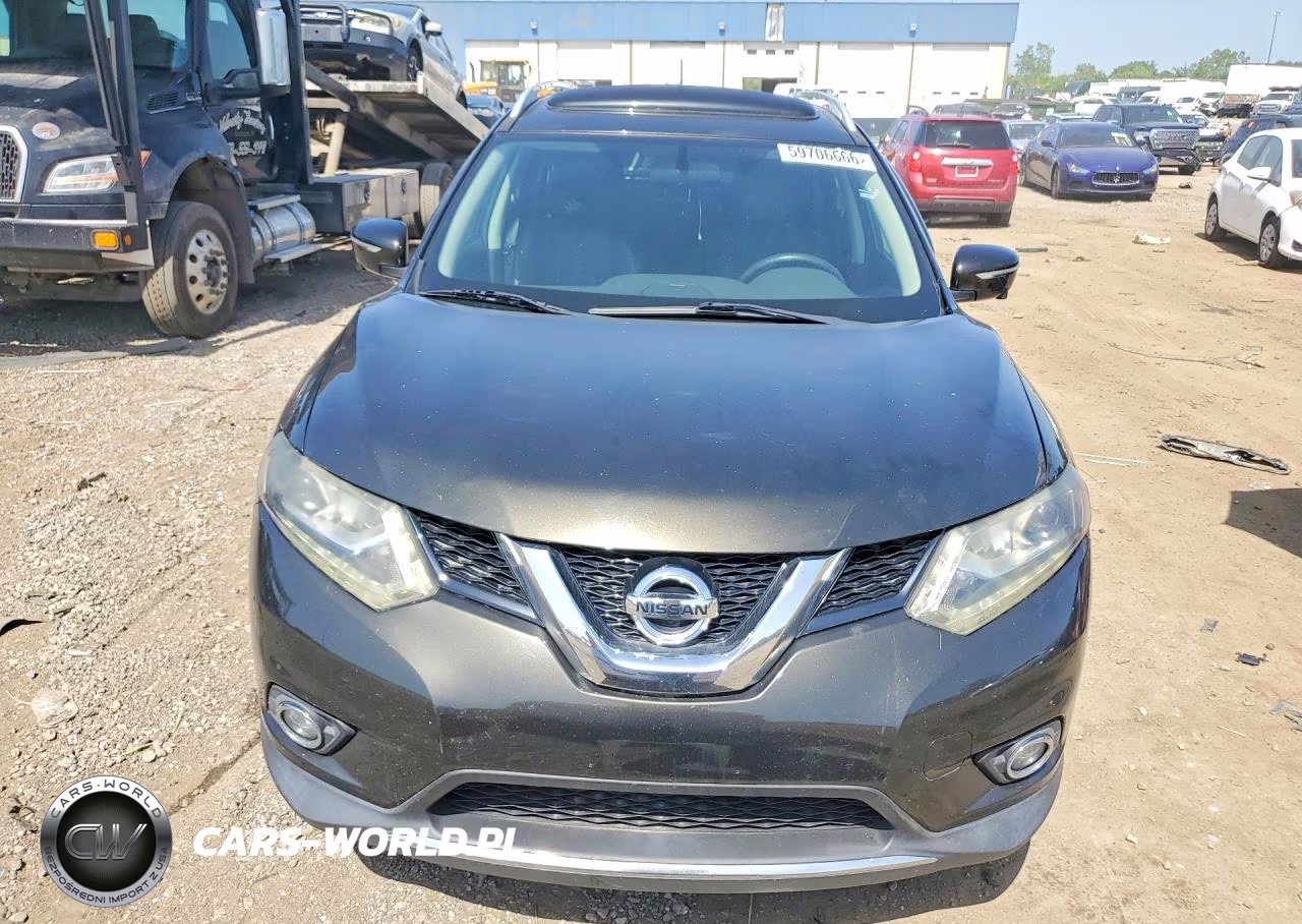 2015 Nissan Rogue Sl VIN:5N1AT2MV8FC834470 - 5