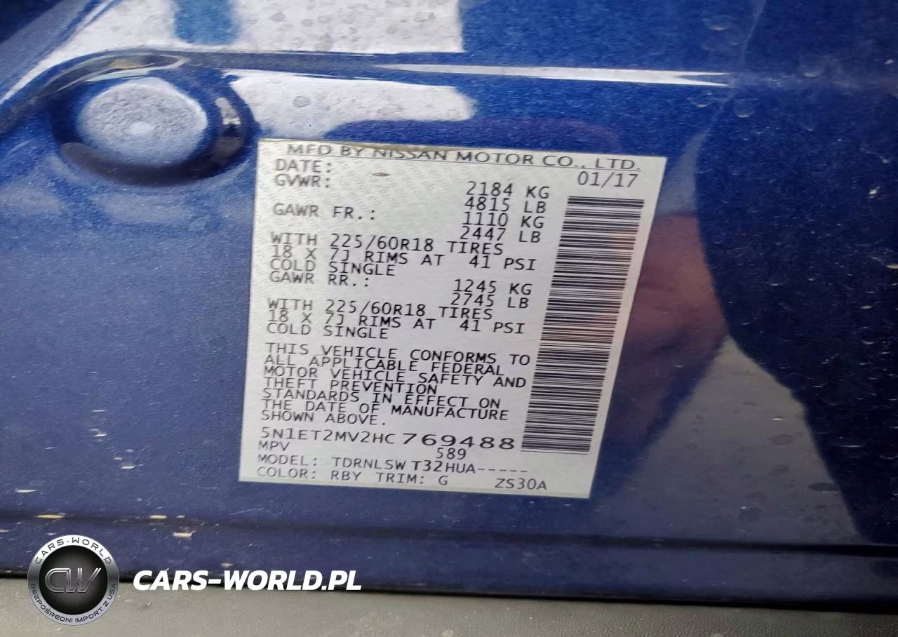 2017 Nissan Rogue Hybrid Sl VIN:5N1ET2MV2HC769488 - 13