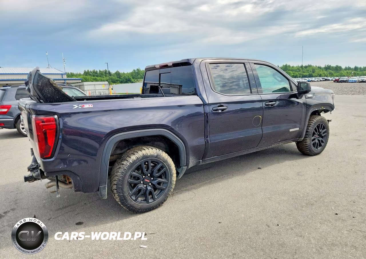 2022 GMC Sierra K1500 Elevation VIN:3GTUUCET0NG563126 - 3