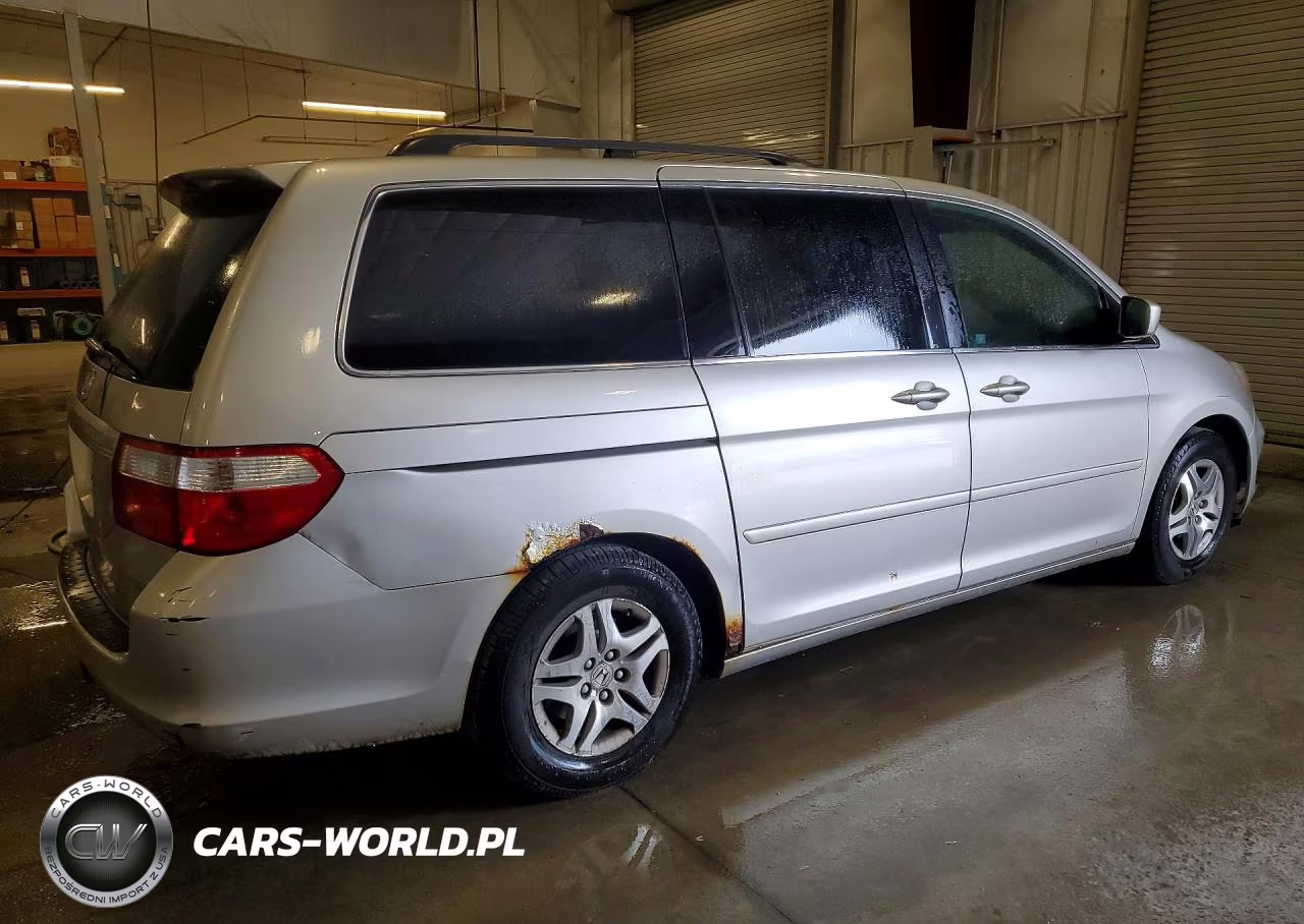 2007 Honda Odyssey Exl VIN:5FNRL38707B459669 - 3