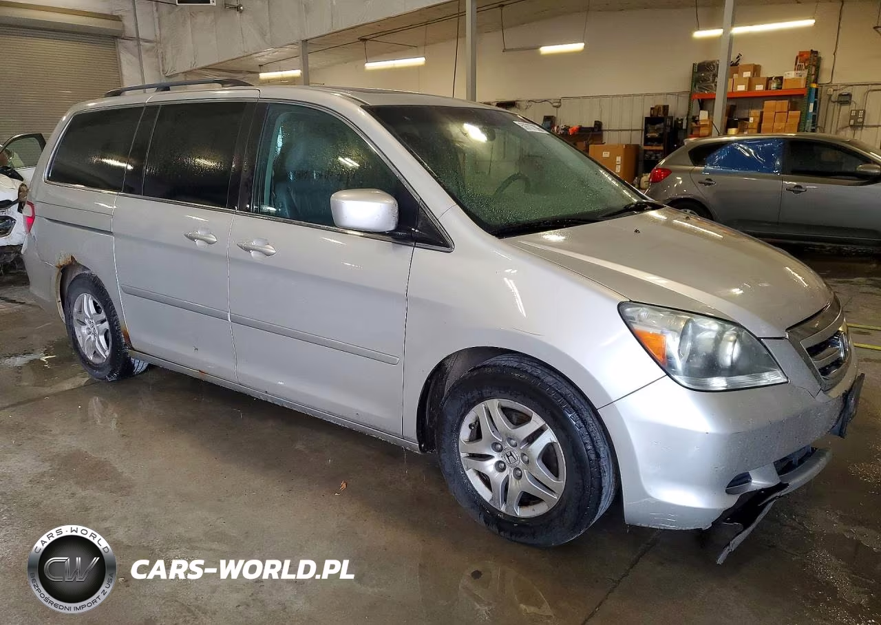 2007 Honda Odyssey Exl VIN:5FNRL38707B459669 - 4