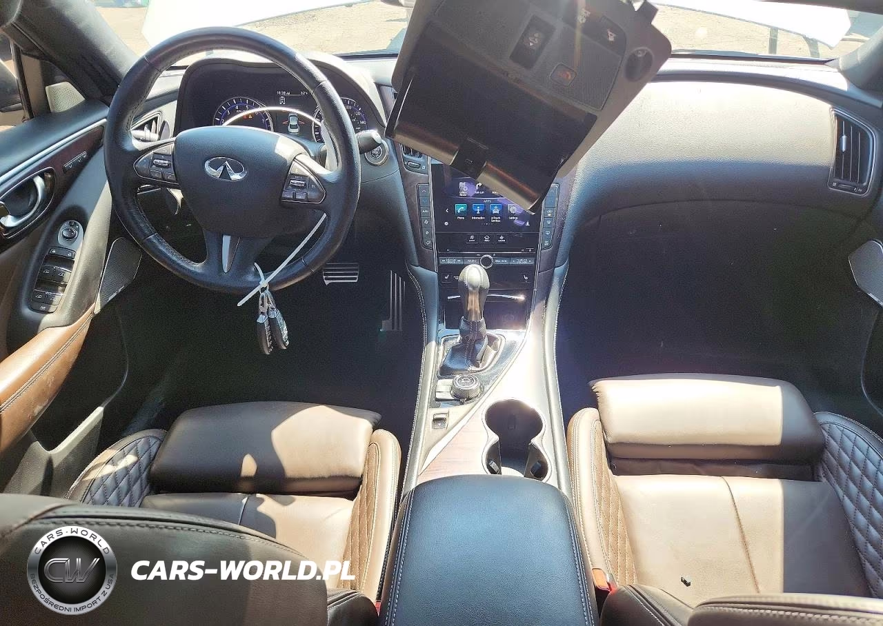 2017 Infiniti Q50 3.0T Sport VIN:JN1EV7AR0HM832376 - 8