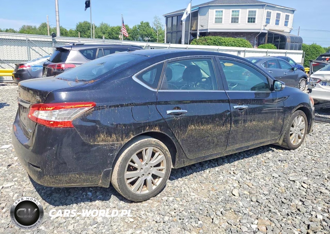 2013 Nissan Sentra S VIN:3N1AB7AP2DL676772 - 3