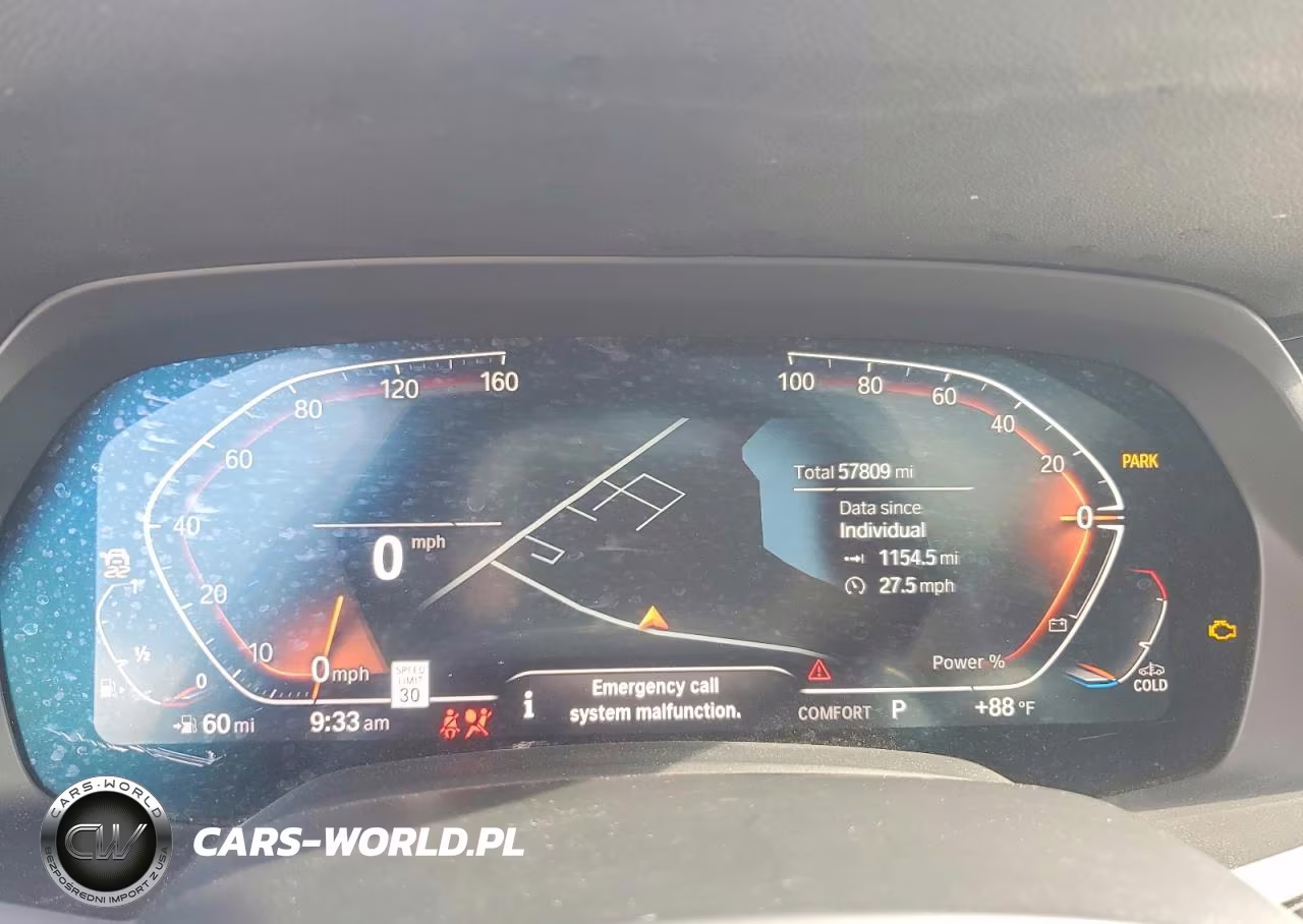 2021 BMW X5 Sdrive 40I VIN:5UXCR4C05M9F92309 - 9