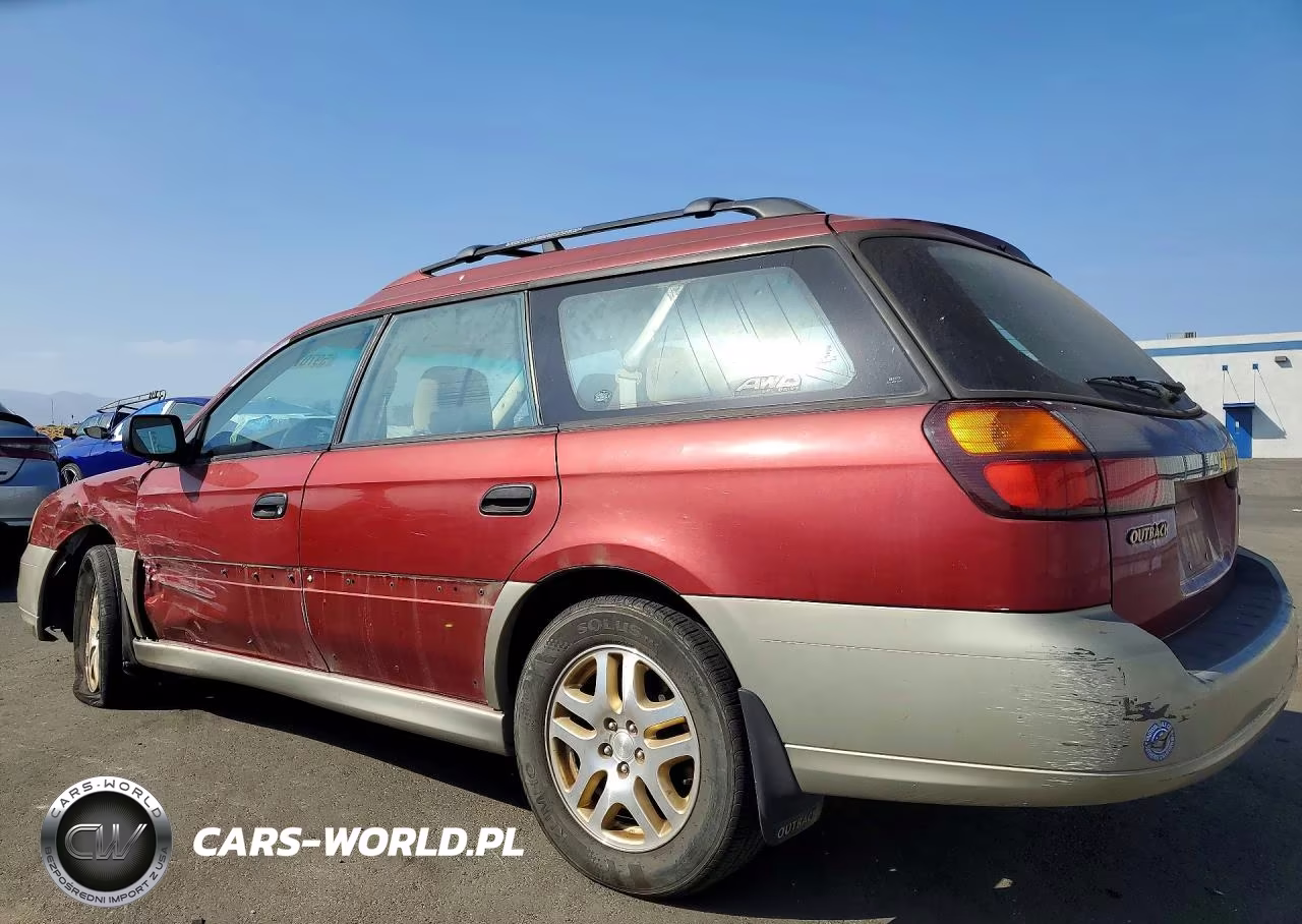 2002 Subaru Legacy Outback VIN:4S3BH665527607187 - 2