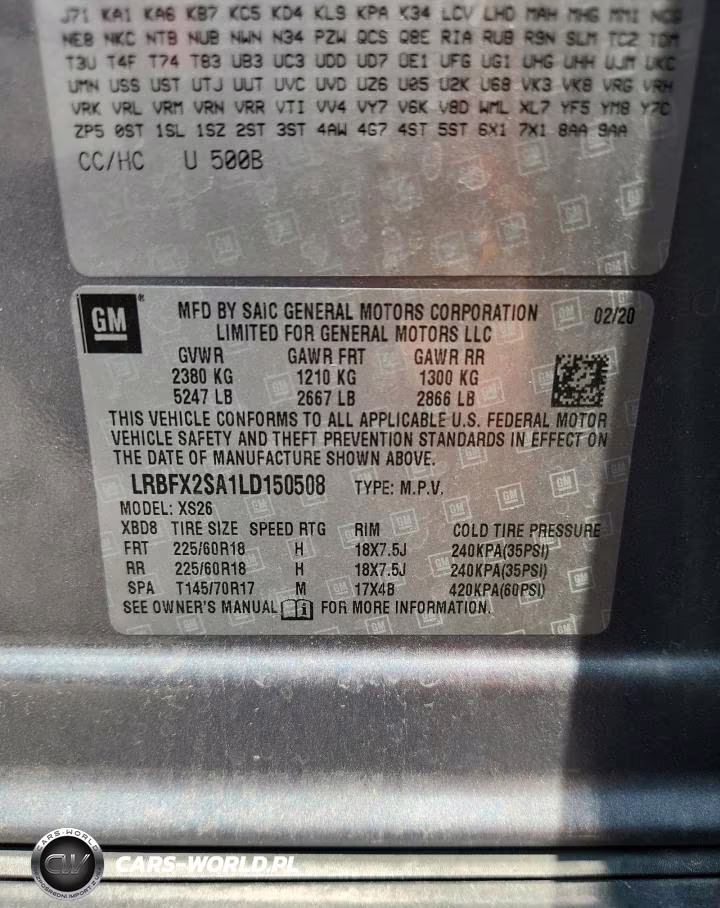 2020 Buick Envision Essence VIN:LRBFX2SA1LD150508 - 13