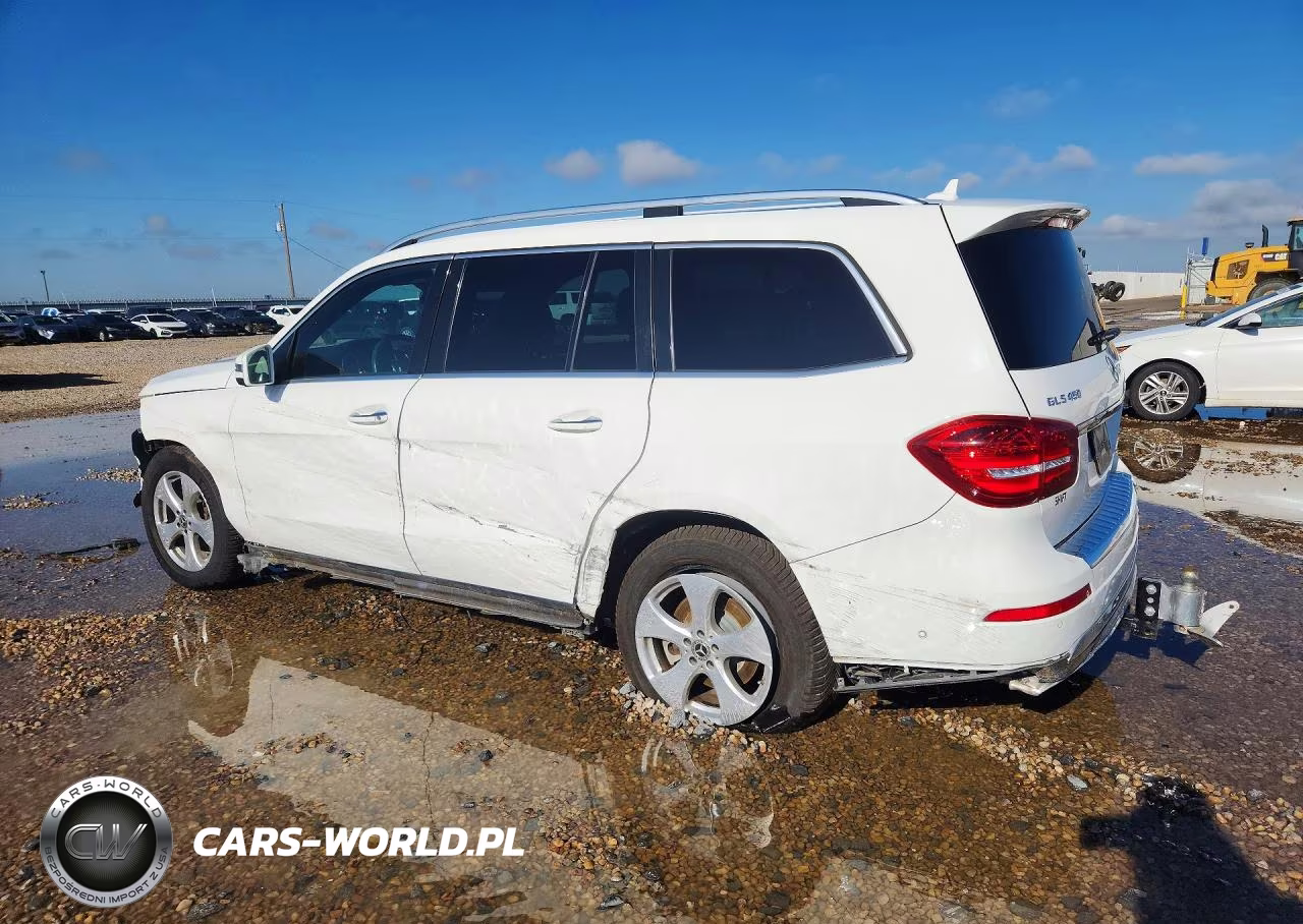2017 Mercedes-Benz Gls 450 4Matic VIN:4JGDF6EE9HA945814 - 2