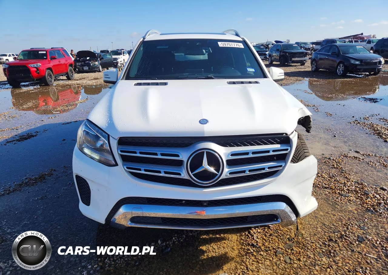 2017 Mercedes-Benz Gls 450 4Matic VIN:4JGDF6EE9HA945814 - 5