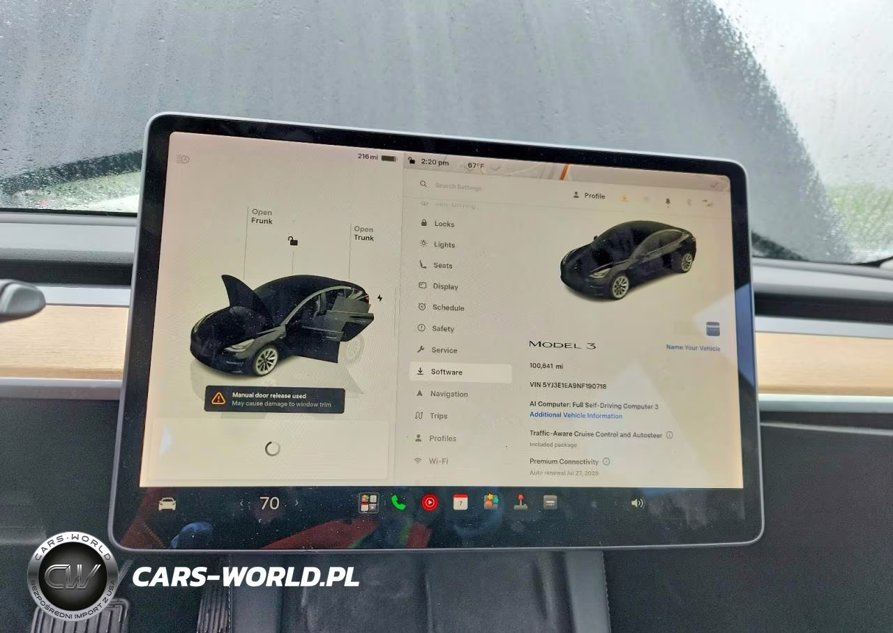 2022 Tesla Model 3 VIN:5YJ3E1EA9NF190718 - 9