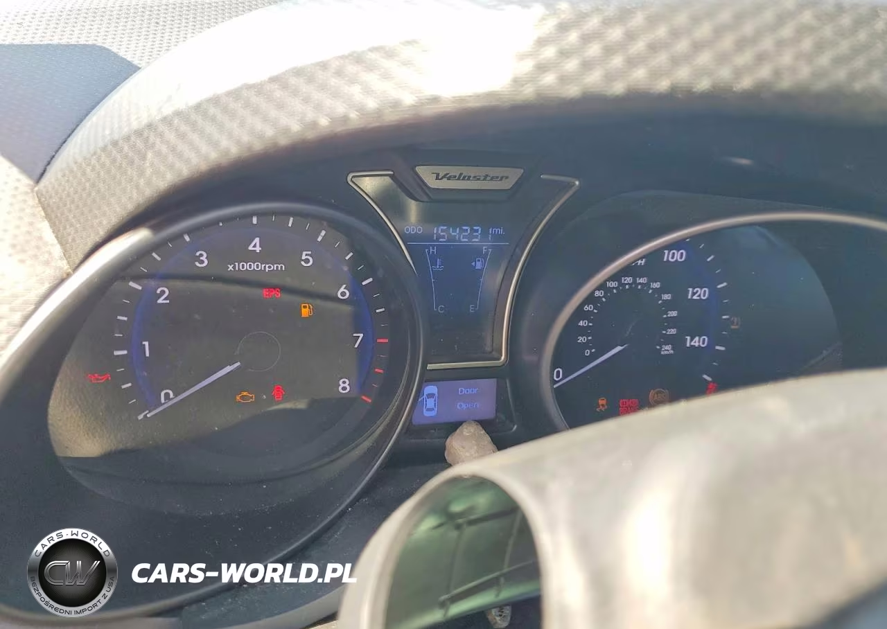 2014 Hyundai Veloster Turbo VIN:KMHTC6AEXEU191004 - 9