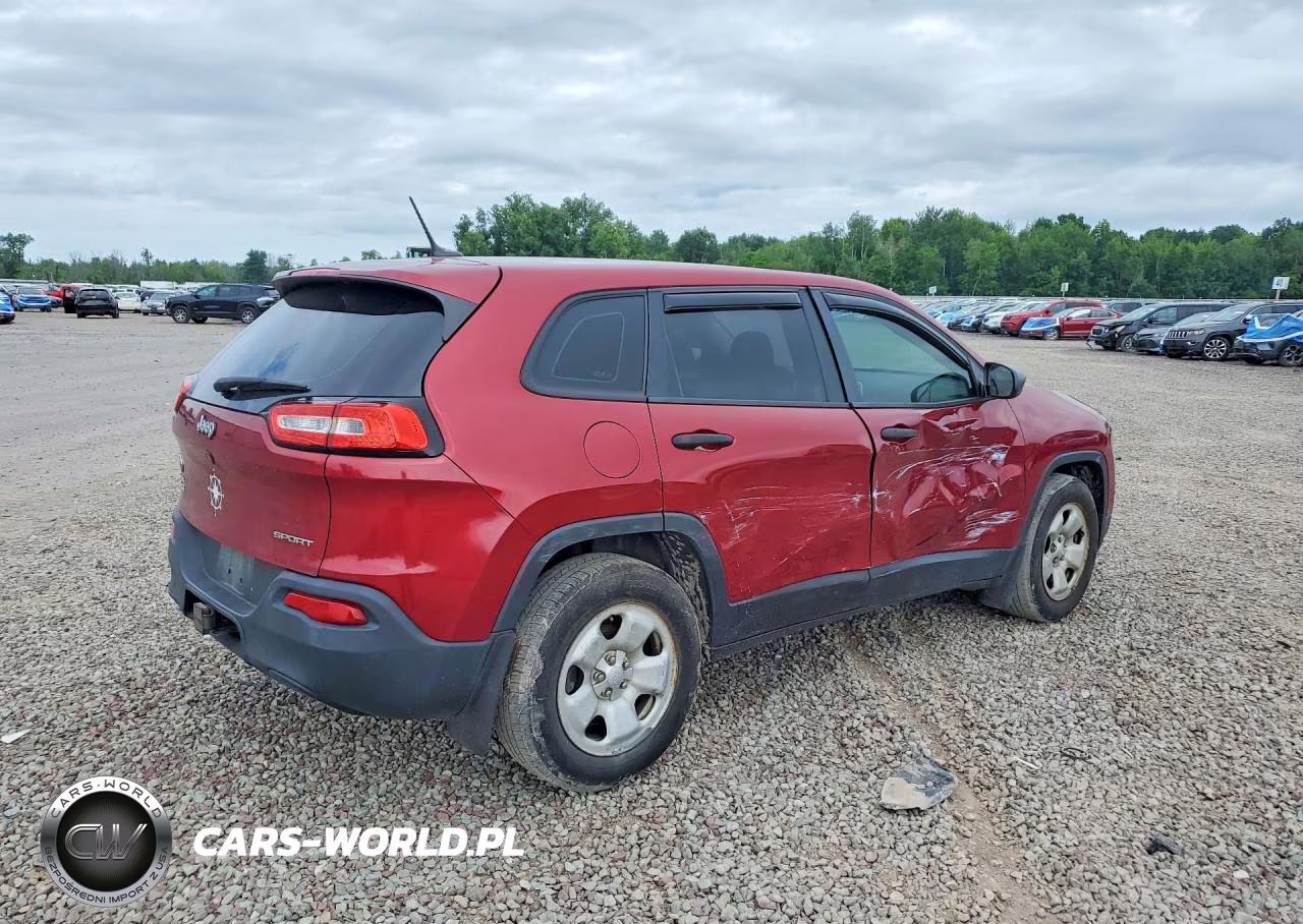 2014 Jeep Cherokee Sport VIN:1C4PJMAB2EW166026 - 3