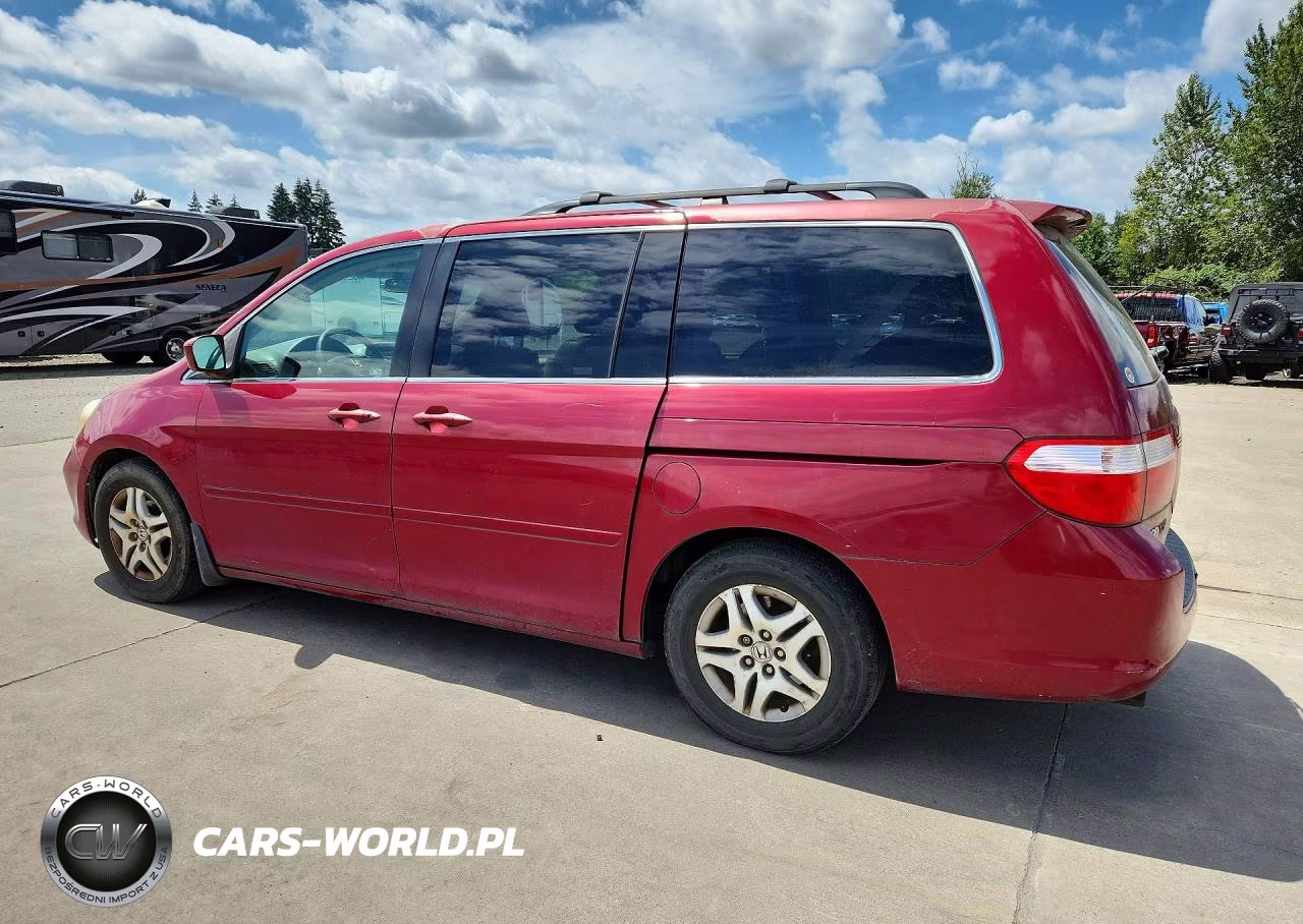 2006 Honda Odyssey Exl VIN:5FNRL38776B083079 - 2