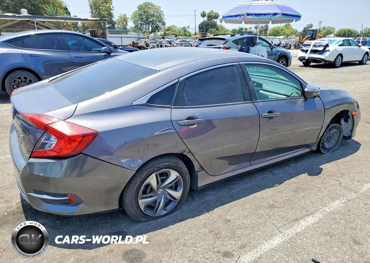 2019 Honda Civic Lx VIN:2HGFC2F61KH579024 - 3