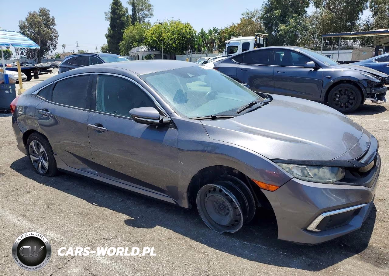 2019 Honda Civic Lx VIN:2HGFC2F61KH579024 - 4