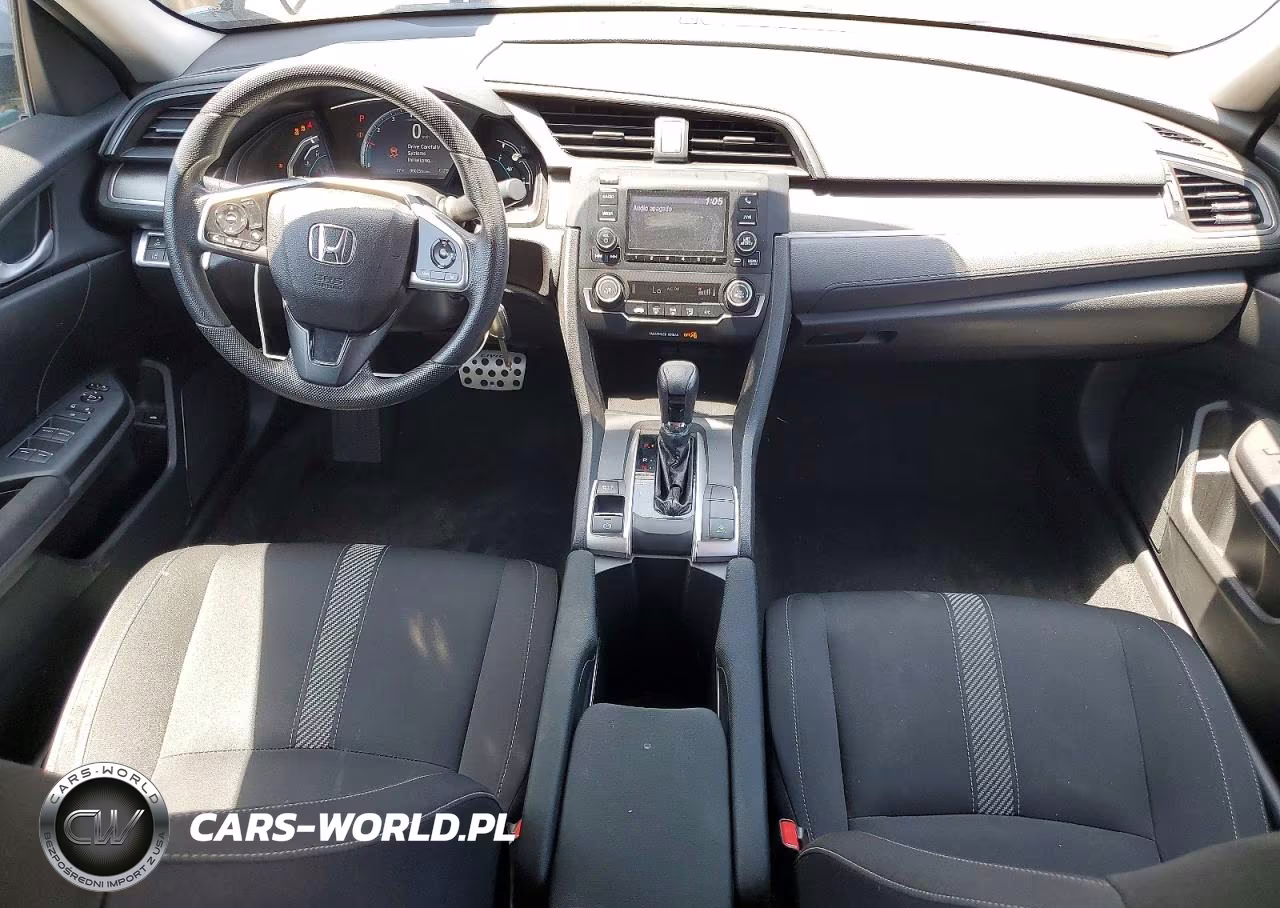 2019 Honda Civic Lx VIN:2HGFC2F61KH579024 - 8