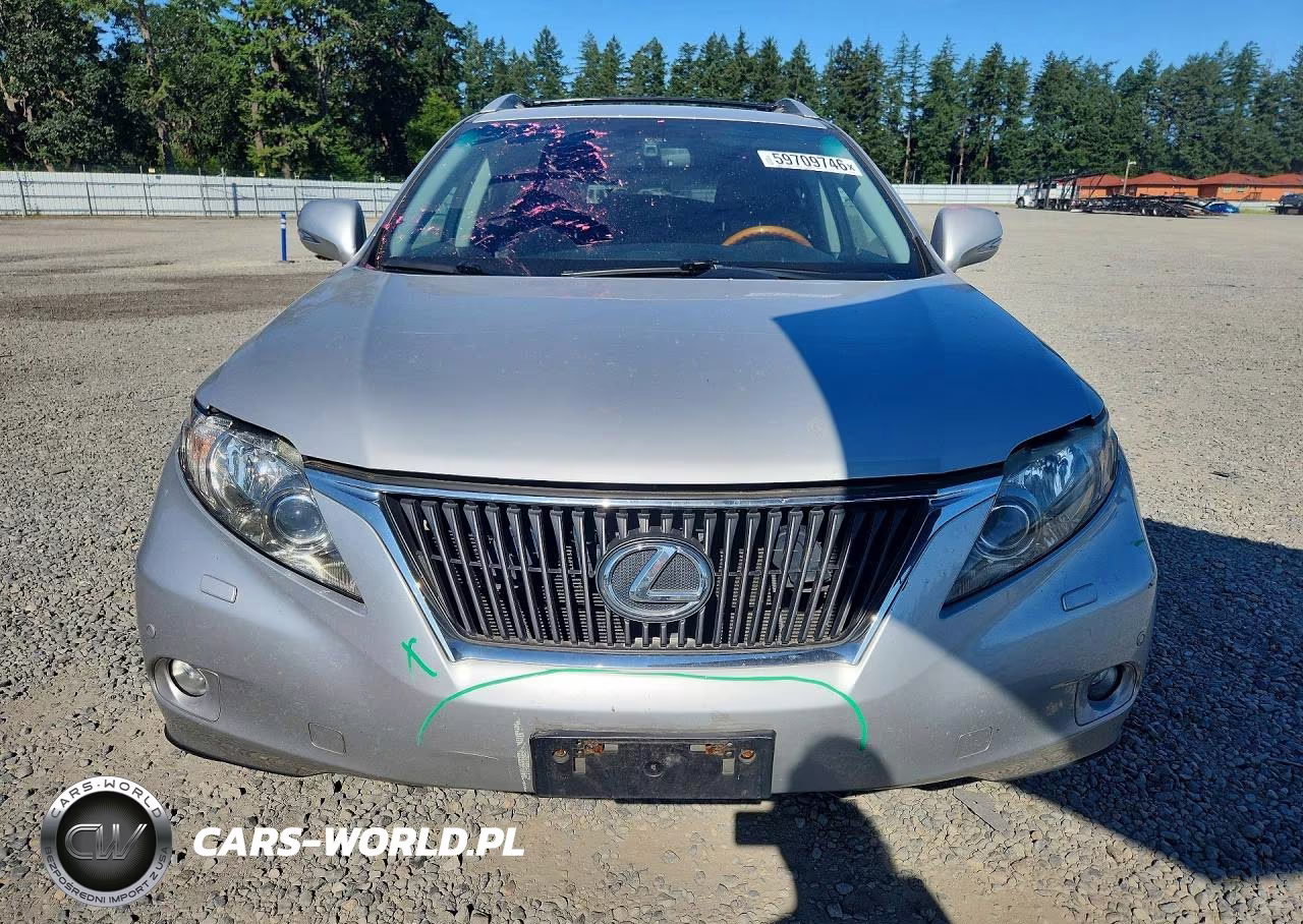 2010 Lexus Rx 350 VIN:JTJBK1BA1A2426944 - 5