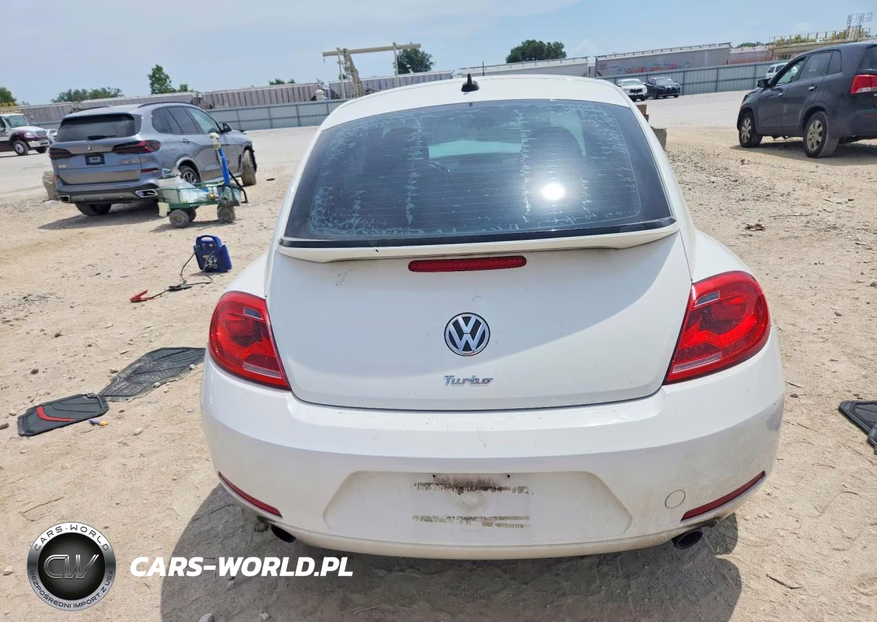 2012 Volkswagen Beetle Turbo VIN:3VWVA7AT9CM643885 - 6