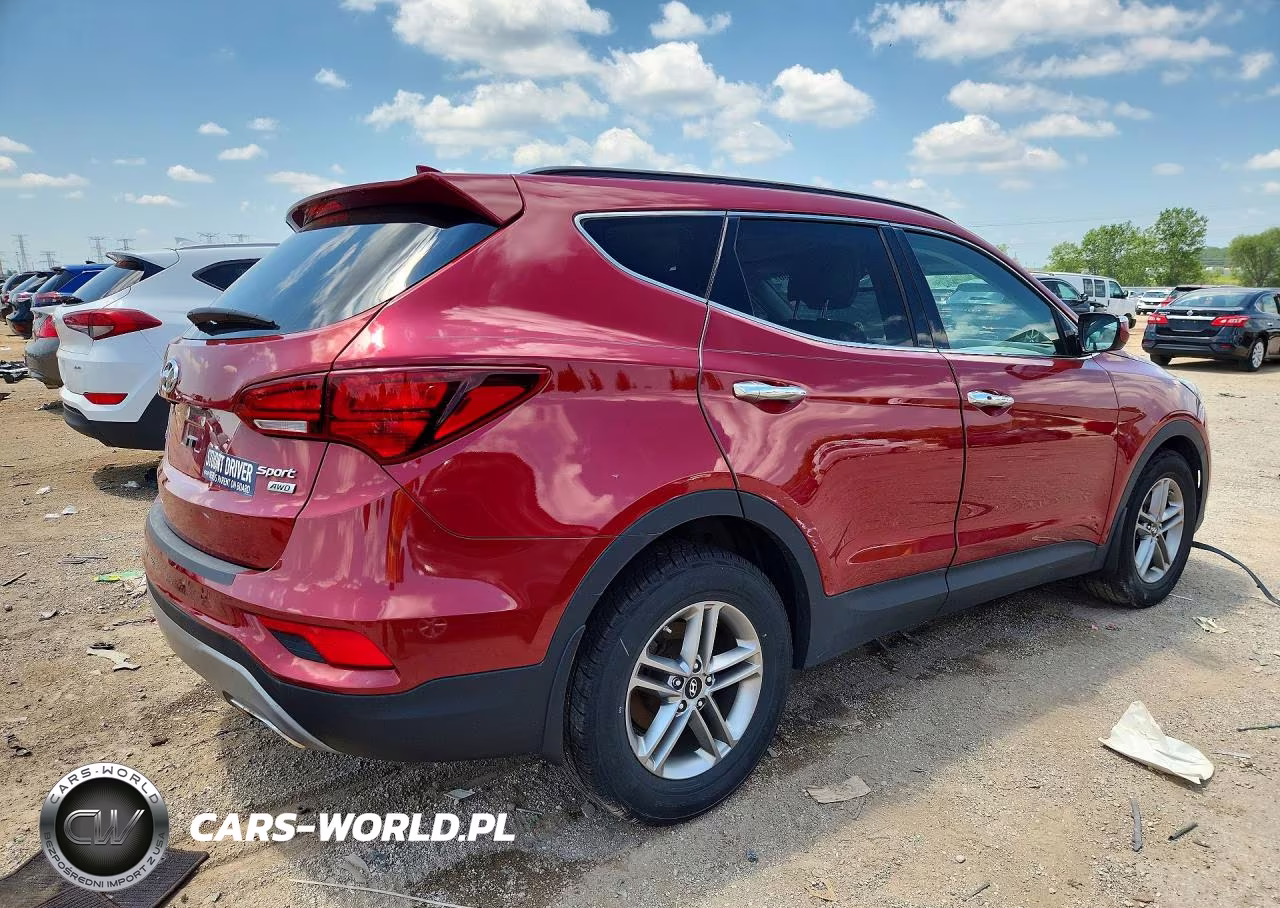 2017 Hyundai Santa Fe Sport 2.4L VIN:5XYZUDLB8HG469942 - 3