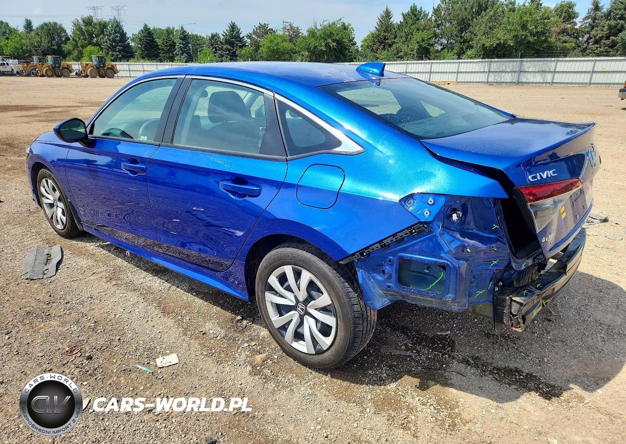 2024 Honda Civic Lx VIN:2HGFE2F28RH522658 - 2
