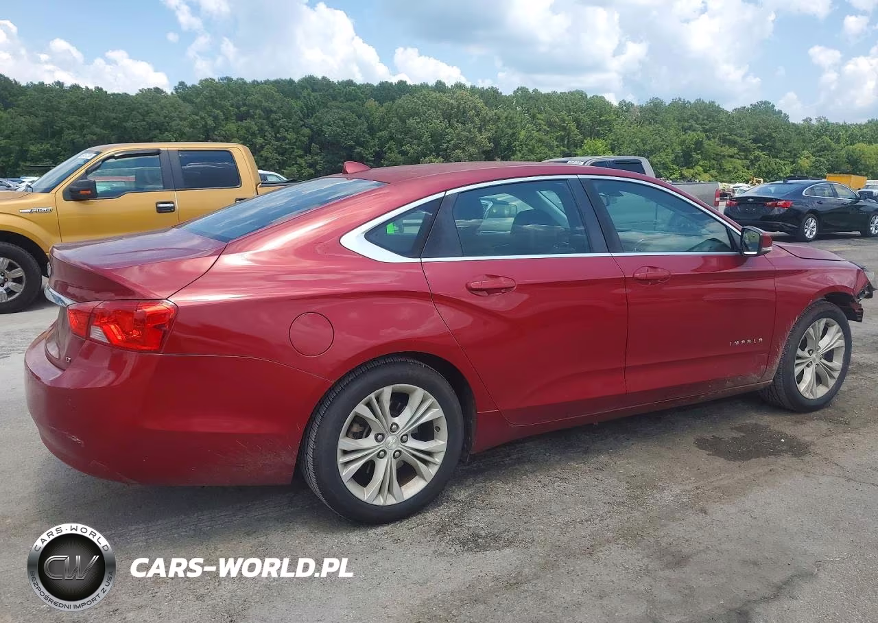 2014 Chevrolet Impala Lt VIN:1G1115SL2EU126682 - 3