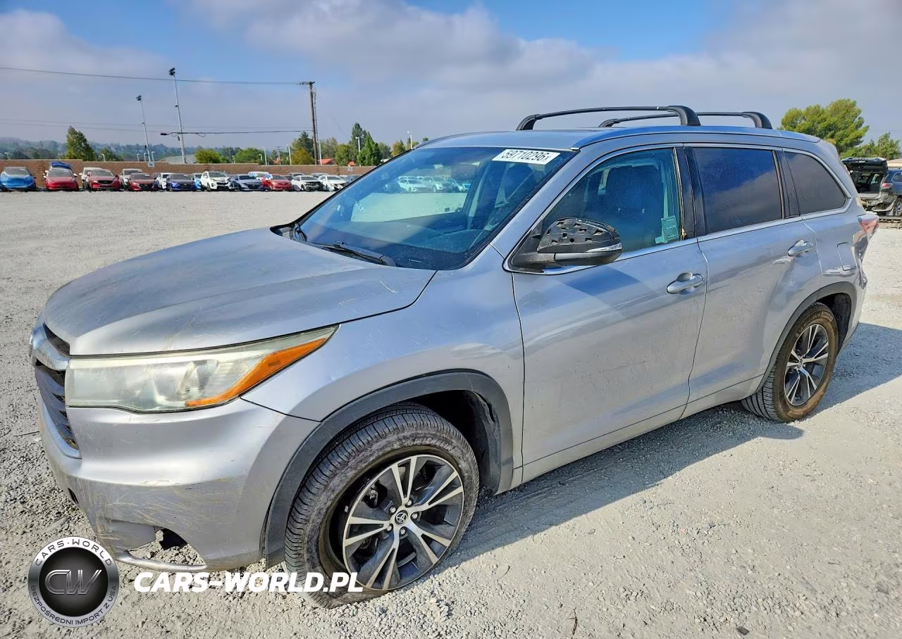 2016 Toyota Highlander Xle – zdjęcie 1 z 13