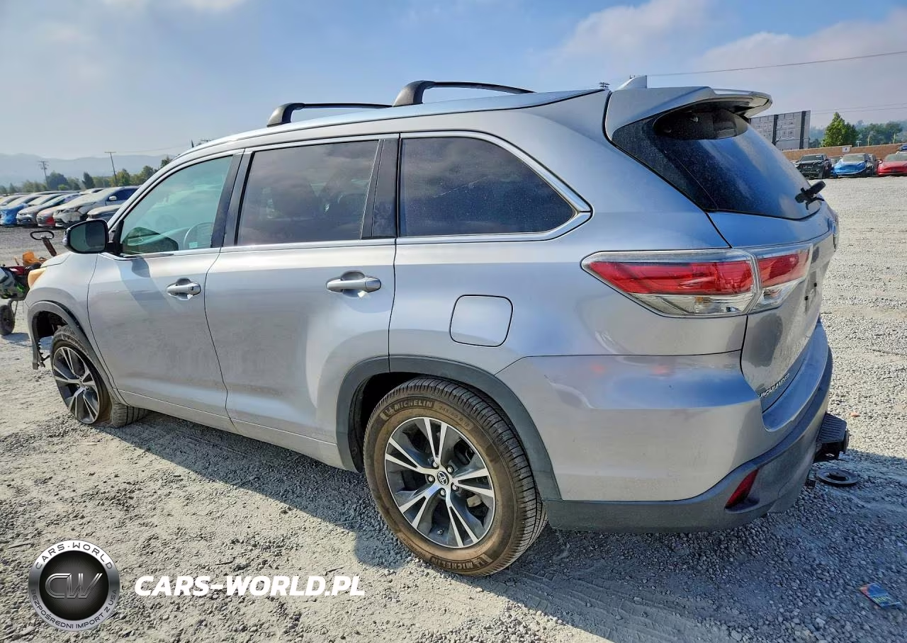 2016 Toyota Highlander Xle VIN:5TDKKRFHXGS129617 - 2