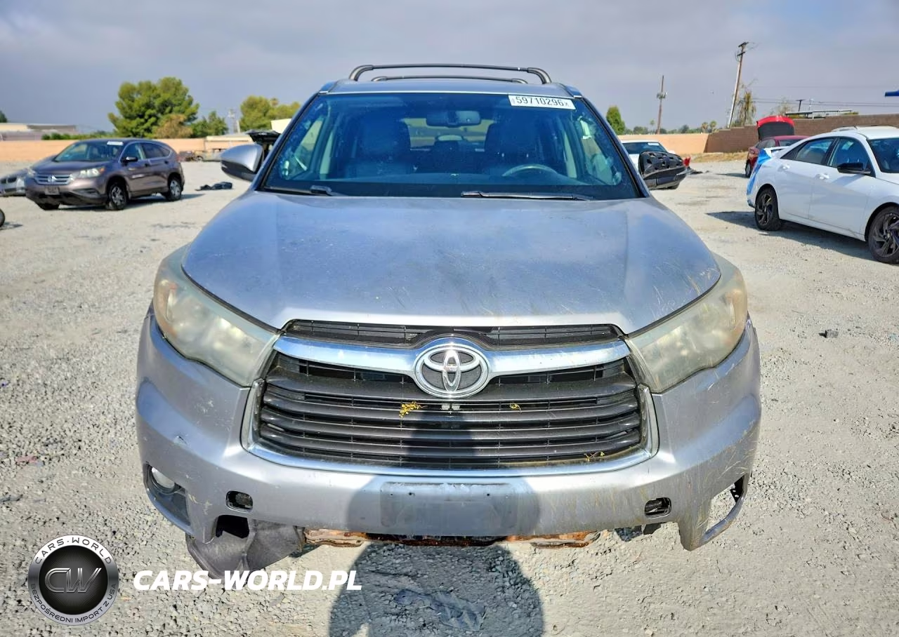 2016 Toyota Highlander Xle VIN:5TDKKRFHXGS129617 - 5
