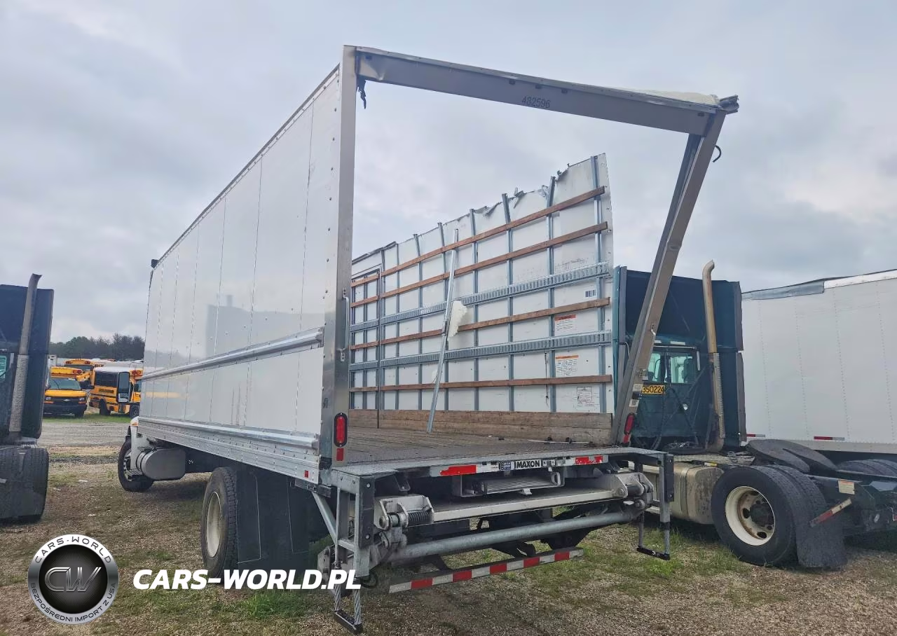 2022 International Mv607 Box Truck VIN:3HAEUMML1NL454155 - 2