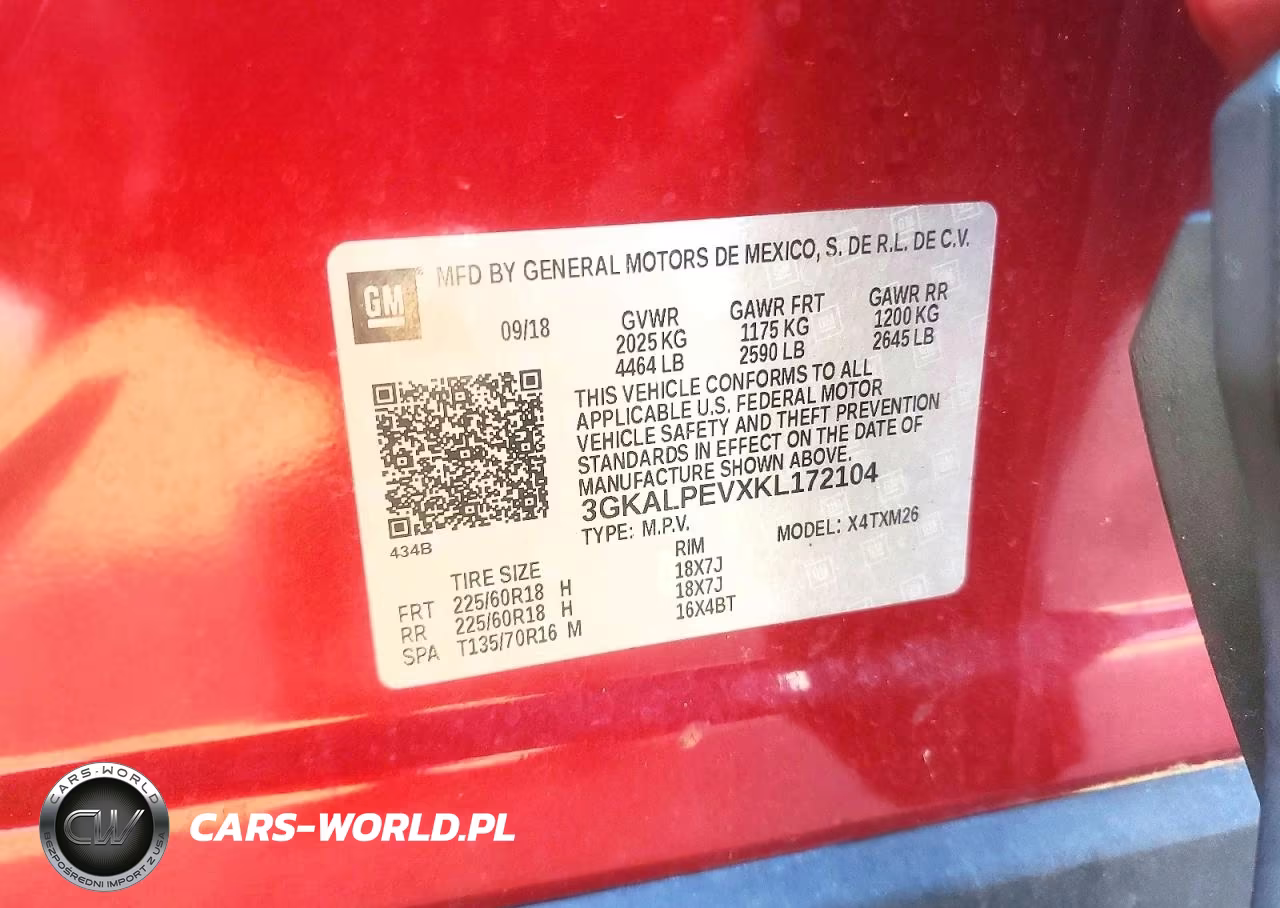 2019 GMC Terrain Slt VIN:3GKALPEVXKL172104 - 13