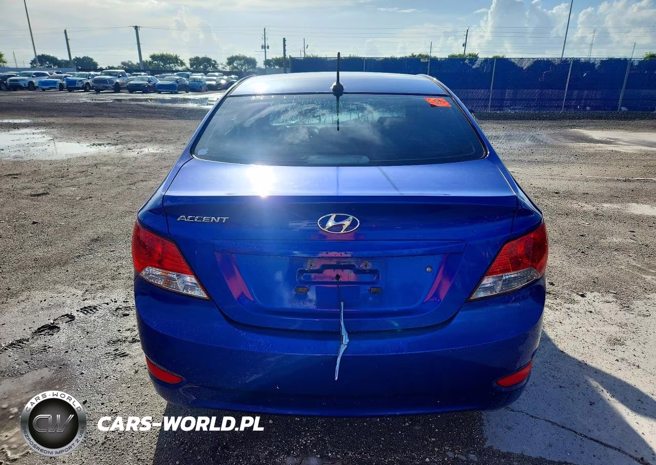 2014 Hyundai Accent Gls VIN:KMHCT4AE8EU744916 - 6