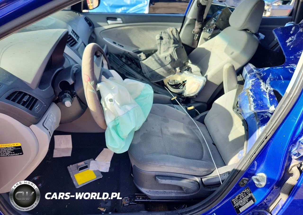 2014 Hyundai Accent Gls VIN:KMHCT4AE8EU744916 - 7