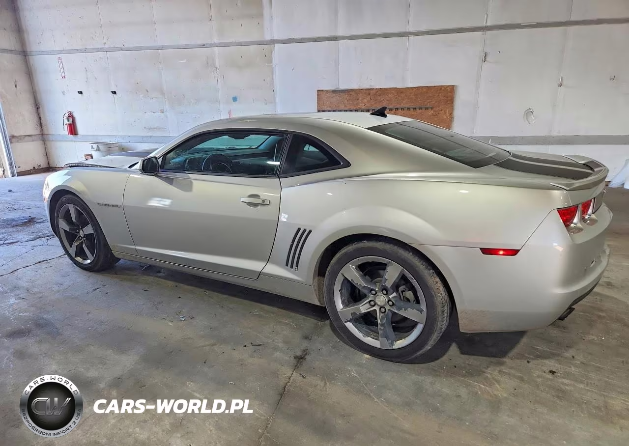 2011 Chevrolet Camaro Lt VIN:2G1FC1ED9B9163637 - 2