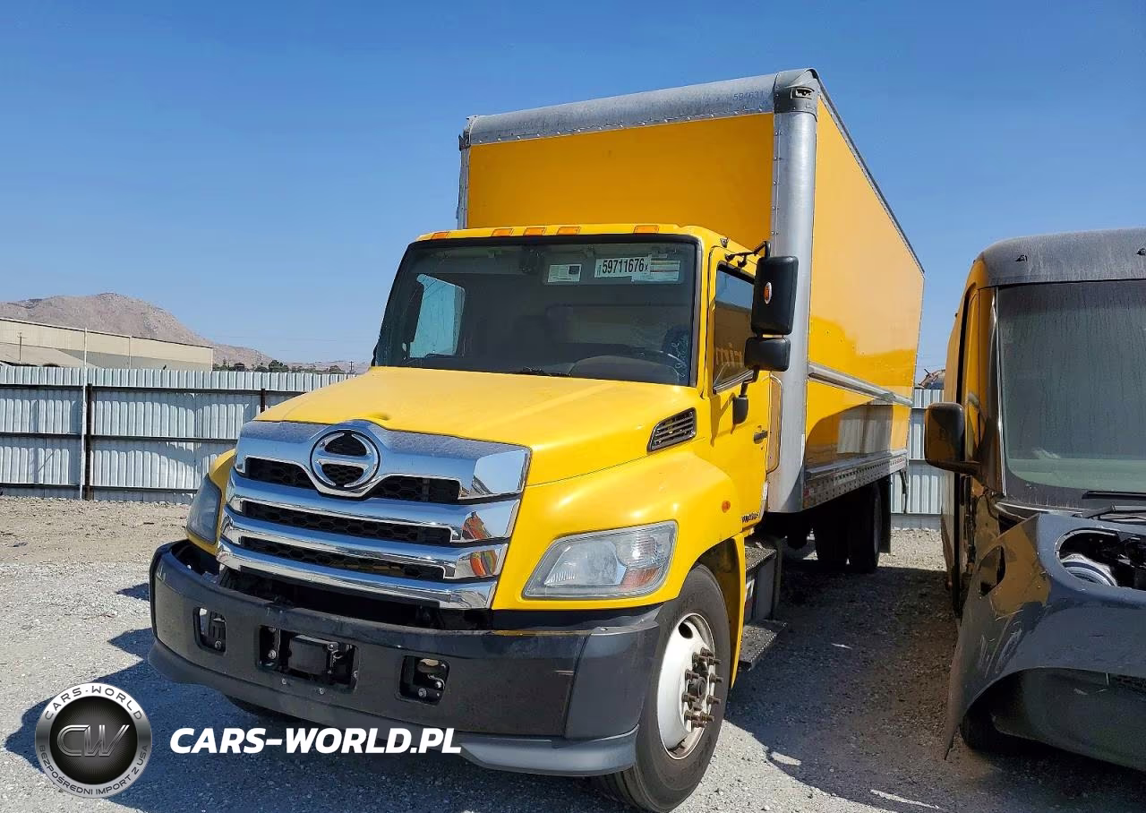 2023 Hino L6 Box Truck VIN:5PVNJ7AV3P5T51505 - 2