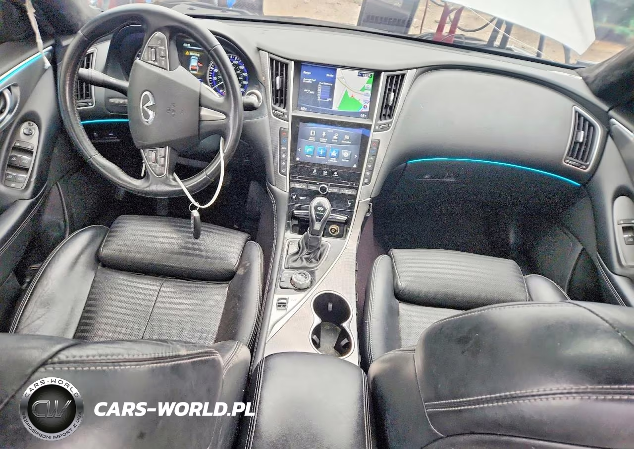 2015 Infiniti Q50 Premium VIN:JN1BV7AP7FM338319 - 8