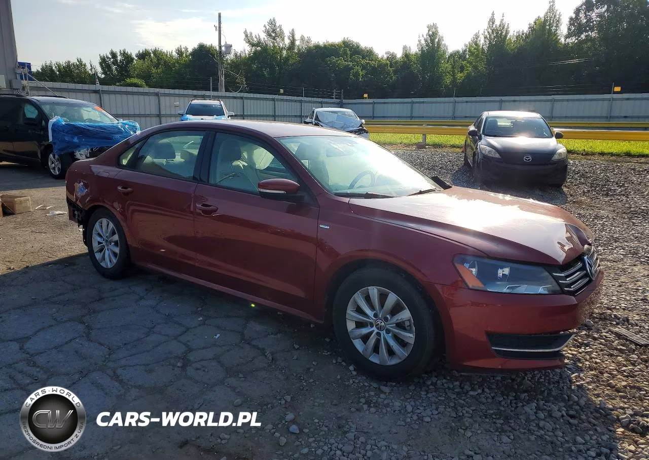 2015 Volkswagen Passat S VIN:1VWAS7A33FC056020 - 4