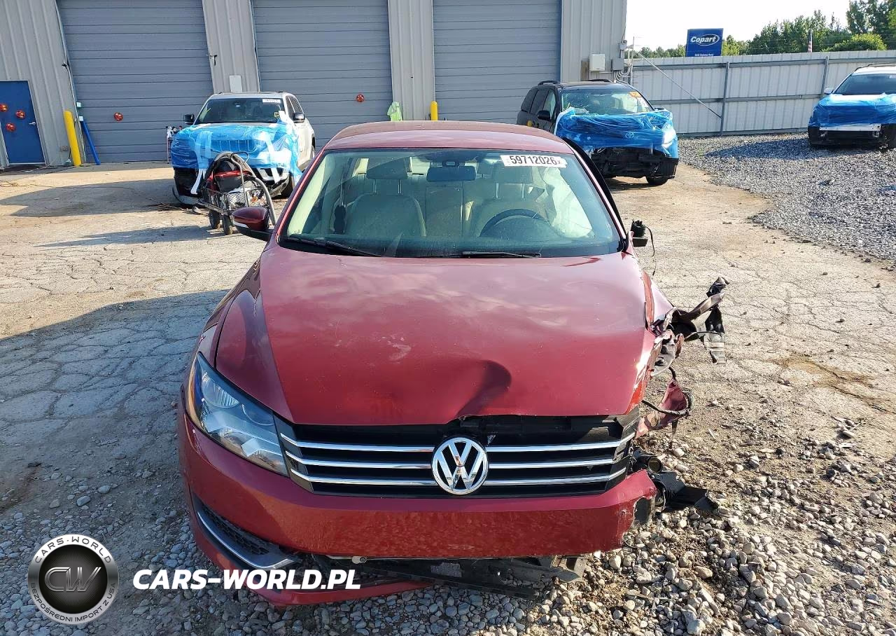 2015 Volkswagen Passat S VIN:1VWAS7A33FC056020 - 5