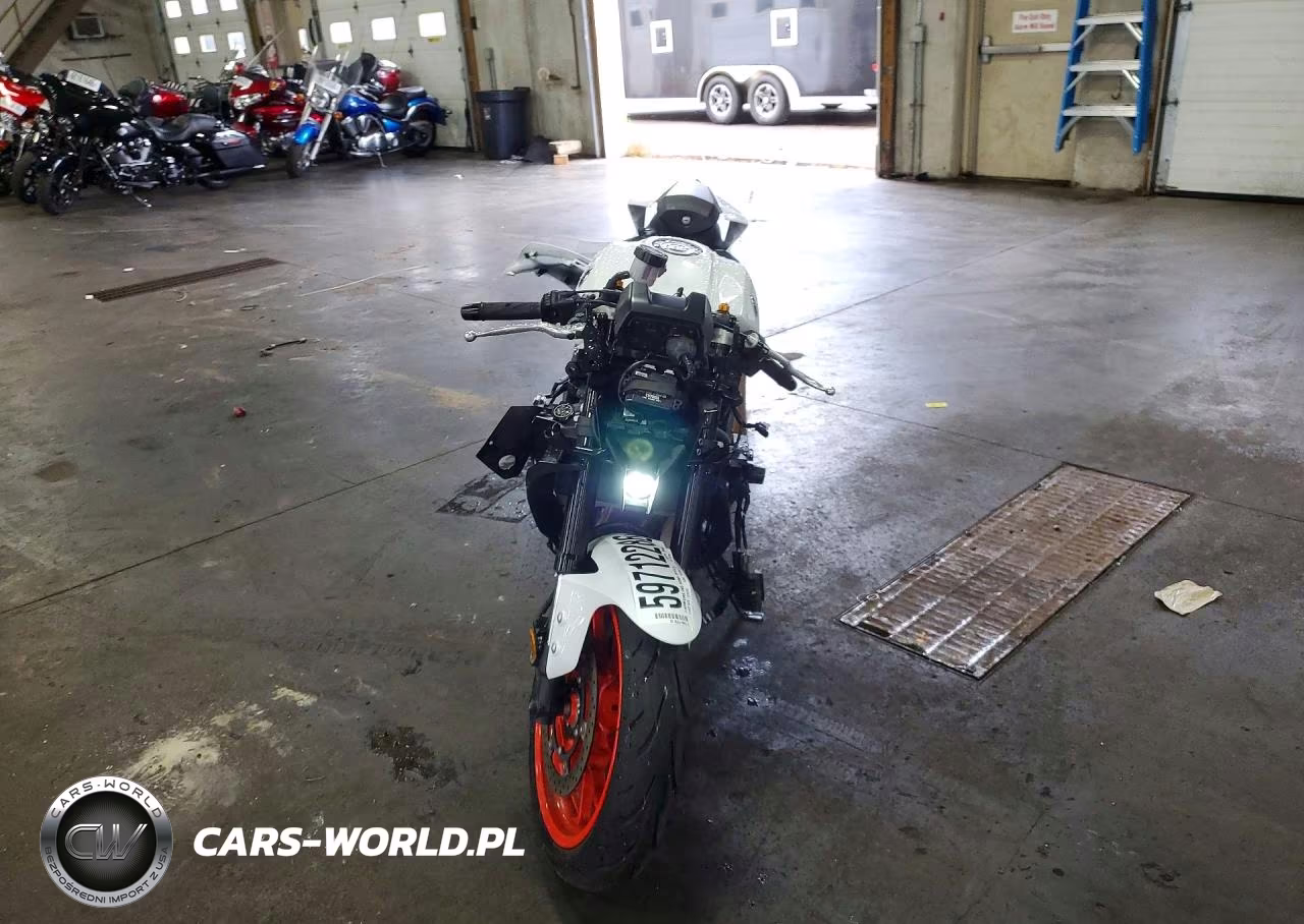 2023 Yamaha Yzfr7 VIN:JYARM38EXPA007390 - 2