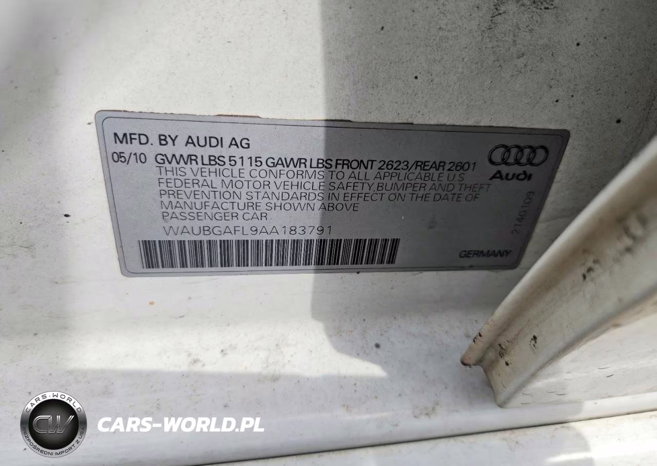 2010 Audi S4 Premium Plus VIN:WAUBGAFL9AA183791 - 12