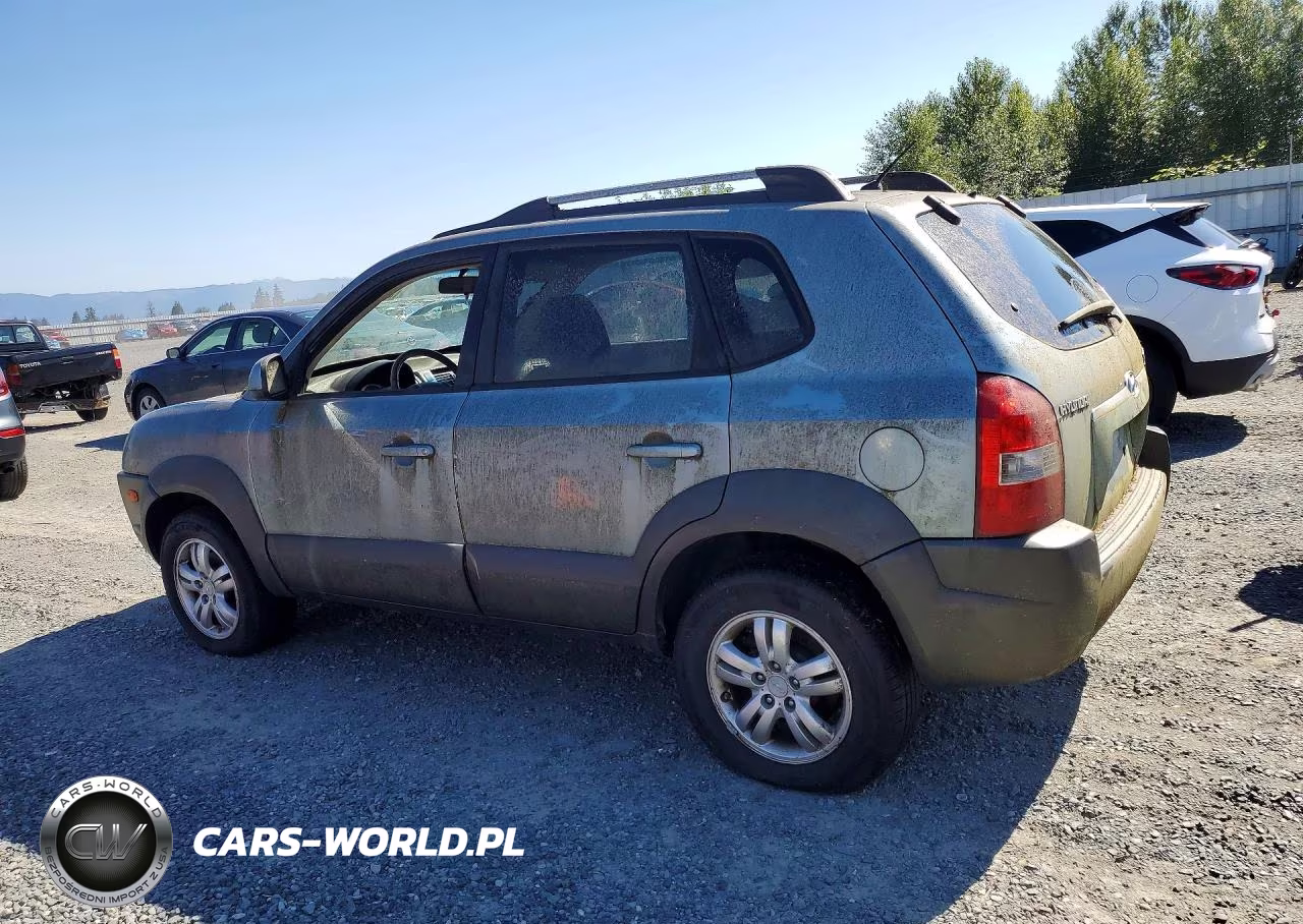 2008 Hyundai Tucson Se VIN:KM8JN72D48U810858 - 2